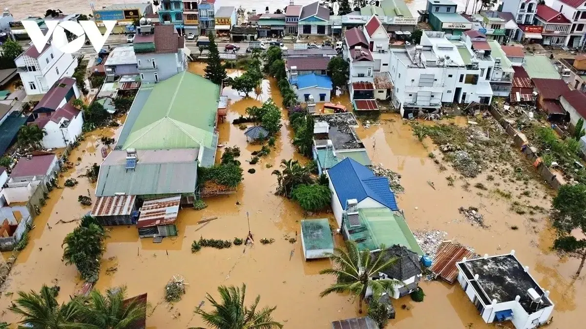 Mưa lũ ở Nam Trung Bộ là hiện tượng thời tiết cực đoan
